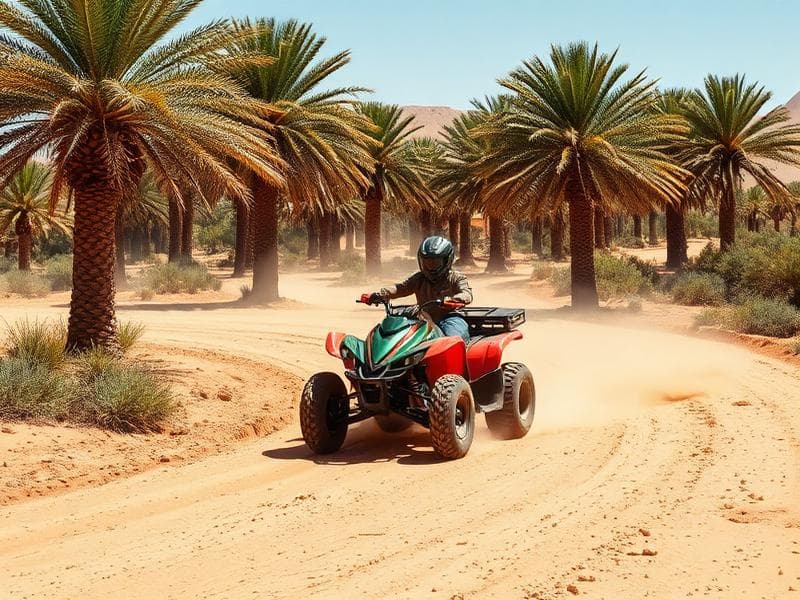 Quad Biking in the Palmeraie